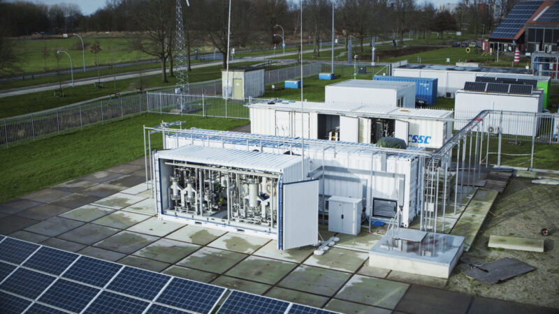 Waterstof testinstallaties Groningen